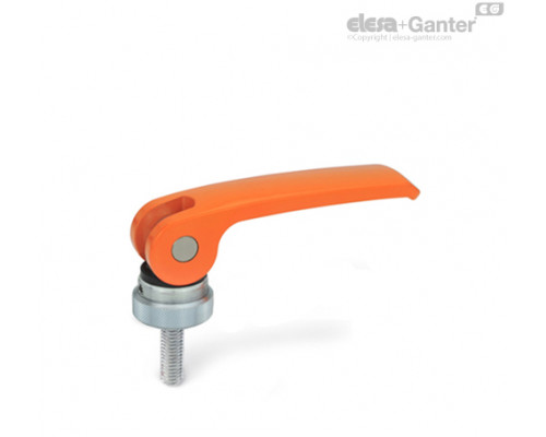 Прижимная ручка с эксцентриковым кулачком GN 927-63-M5-50-A-O ELESA+GANTER
