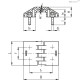 Петля CFE.40 p-M4x18 (423221) ELESA+GANTER