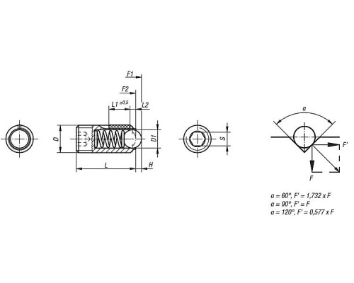 Фиксаторы K0325.205 Kipp