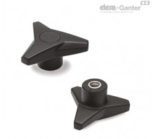 Трёхлепестковая ручка VB.839/80 SST-M10-C9 (64678-C9) ELESA+GANTER