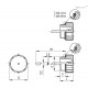 Заглушка T.440-1¼+a (157261) ELESA+GANTER