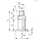 Вакуумная присоска VVA-27-G1/4-T-NG (VV.45022) ELESA+GANTER