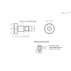 Ступенчатый болт GN 732.1-M5-6-8-ST ELESA+GANTER