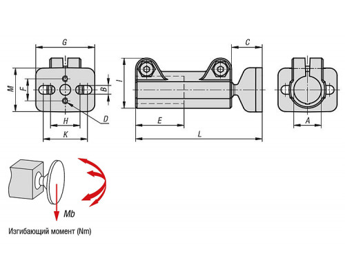 Крепления K0483.181 Kipp