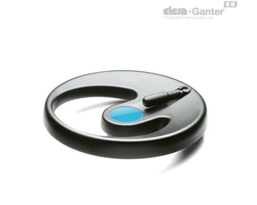 Маховик с одной спицей EMW.350+IR-A-20-C5 (204711-C5) ELESA+GANTER
