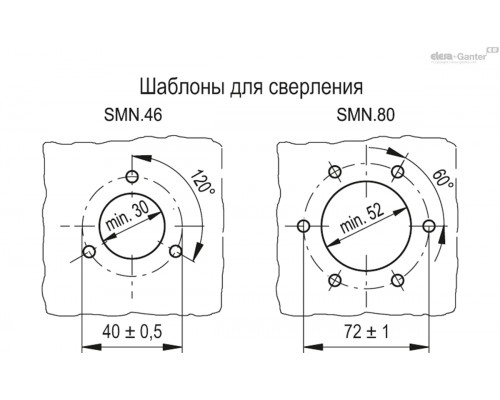 Крышка сапуна SMN.80-BA-F10-FRB+CM (156885) ELESA+GANTER