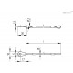 Удерживающий трос CV-T-P-320 (76271) ELESA+GANTER