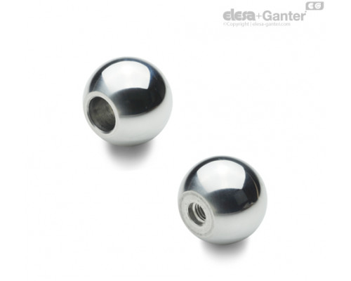 Шарообразная ручка DIN 319-AL-20-B8-K ELESA+GANTER