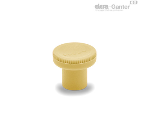 Ручка с накаткой EKK.16 B-M3-C4 (242081-C4) ELESA+GANTER