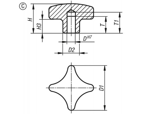 Ручка K0146.2032062 Kipp