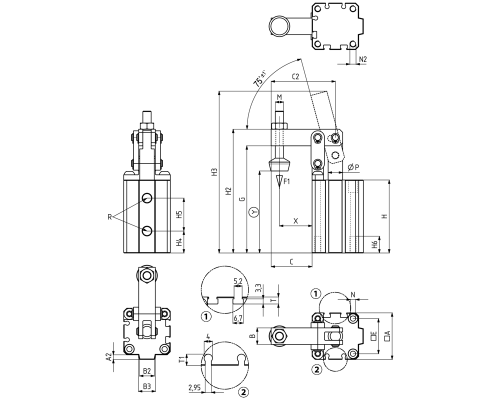 Прижимы 6017-50 Kukamet