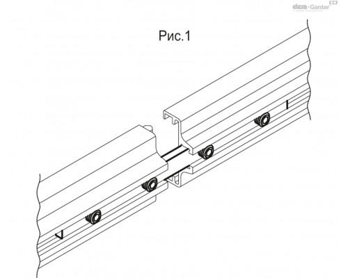 Соединительная пластина BDG-12-180 (419141) ELESA+GANTER