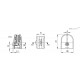 Опорный зажим PC.35-6-12-C9 (49302-C9) ELESA+GANTER