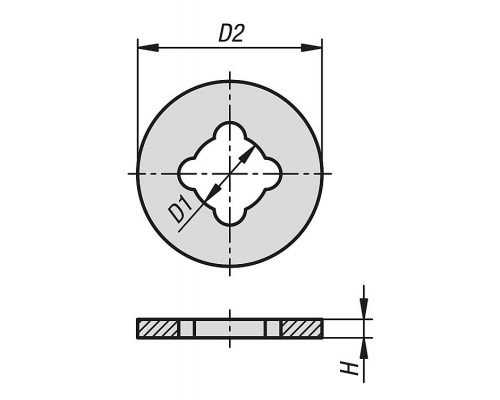 Шайбы K1526.10 Kipp