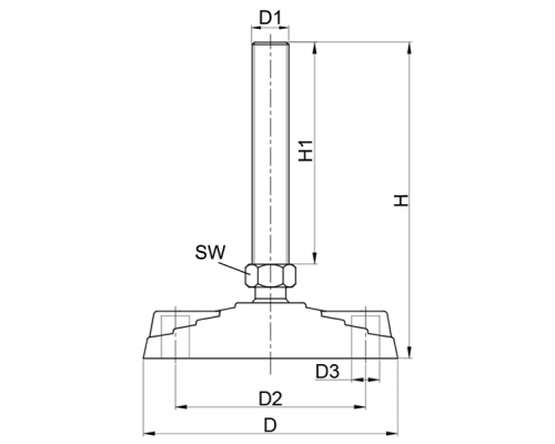 Опора PAIMZB111610 EMES