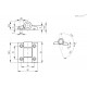 Петля CFVT.53 CH-5-115-1.7 (427718) ELESA+GANTER