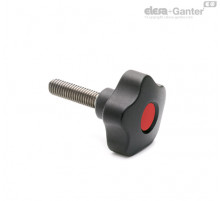 Лепестковая поворотная ручка VCT.40-SST-p-M8x30-C6 (69947-C6) ELESA+GANTER