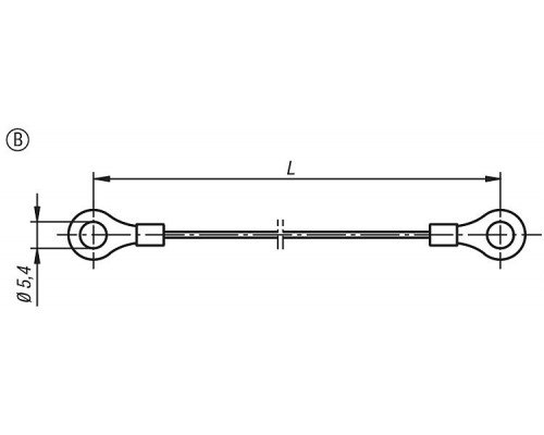 Тросики K0367.0300 Kipp