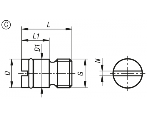 Заглушки K0862.1000815 Kipp