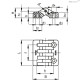 Петли CFA.49 B-M5-SH-5 (422151) ELESA+GANTER