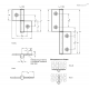 Петля GN 2294-72-82-A-C-EL ELESA+GANTER