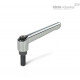 Регулируемая ручка рычажного типа GN 300-92-M12-16-CR ELESA+GANTER