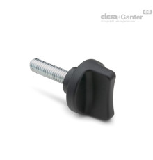 Зажимной барашек CT-FG.25-SST-p-M5x10 (108023) ELESA+GANTER