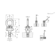 Подъёмный штифт GN 1135-M10-14-NI ELESA+GANTER