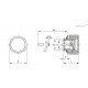 Крышка сапуна SFP.70-BA+F+a-C2-N (54883-C2-N) ELESA+GANTER