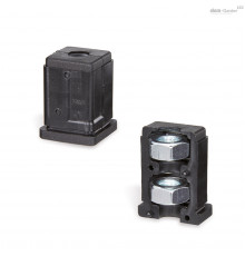 Торцевая заглушка NDE.Q-20x1.5-M8 (430751) ELESA+GANTER