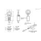 Штифт стопорный GN 722.4-8-20-AU-A4 ELESA+GANTER