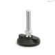 Регулируемая опора LV.F-80-PP-24-SST-M16x58 (390621) ELESA+GANTER