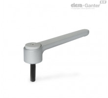 Плоская ручка рычажного типа GN 126-145-M16-40-SR ELESA+GANTER