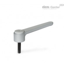 Плоская ручка рычажного типа GN 126-120-M10-63-SR ELESA+GANTER