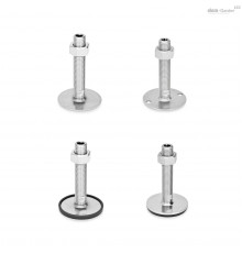 Регулируемая опора GN 41-80-M20-150-D1-UK ELESA+GANTER