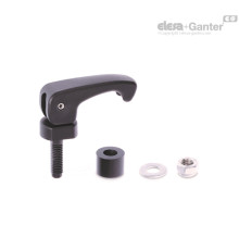 Шарнирная ручка LAC-FL.55-F-SST (34105) ELESA+GANTER