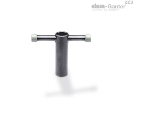 Гайка со сквозным отверстием DIN 6307-M20 ELESA+GANTER