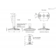 Регулируемая опора GN 23-120-M24-100-D0-UK ELESA+GANTER