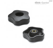 Укороченная лепестковая ручка VCRT.74 N-9x9 (169331) ELESA+GANTER