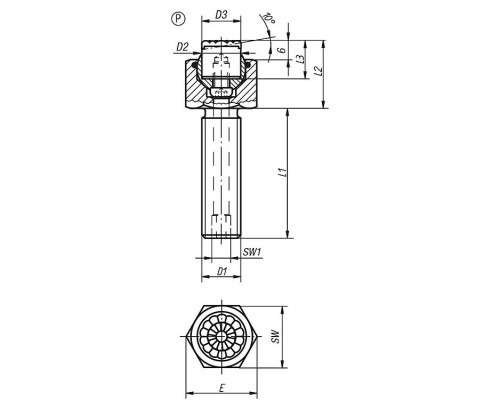 Упоры K0289.110X050 Kipp