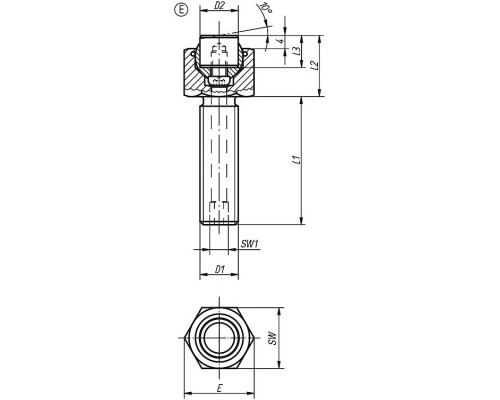 Упоры K0289.110X050 Kipp