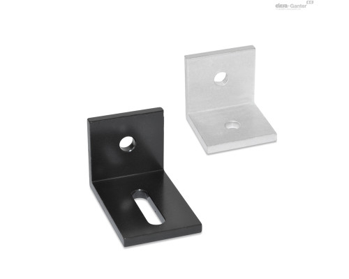 Установочный кронштейн GN 970-ALM-40-40-80-B ELESA+GANTER
