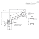 Ручка рычажного типа с функцией защиты GN 312-21-M6-E ELESA+GANTER
