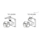 Зажим TCC-TP-PB-18-S-C33 (600742-C33) ELESA+GANTER