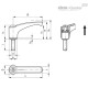 Регулируемая ручка ERZ.95-SST-p-M10x32-SAN-C1 (153489-C1) ELESA+GANTER
