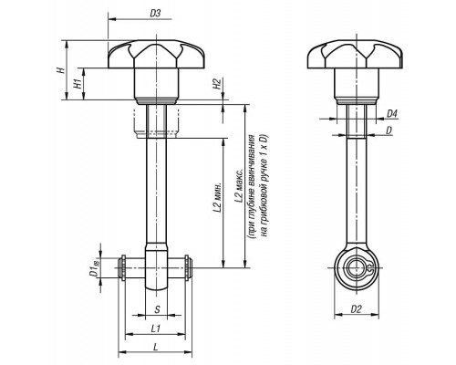 Зажимы K0053.08050 Kipp