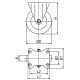 Колеса ED02ABP125X40 EMES