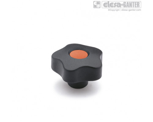 Лепестковая поворотная ручка VCT.32-SST-M5-C2 (69873-C2) ELESA+GANTER