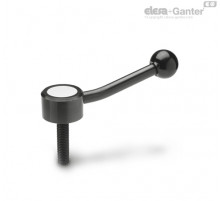 Плоская ручка рычажного типа GN 125-32-M8-32-E ELESA+GANTER