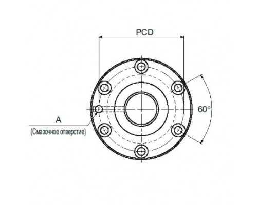 Прецизионная шарико-винтовая передача BNF 10020A-2,5 THK